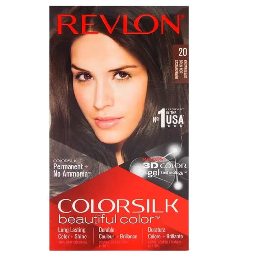 Revlon Colour Silk Hair Colour Black Brown 20