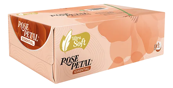 Rose Petal Essentisl Tissue Box