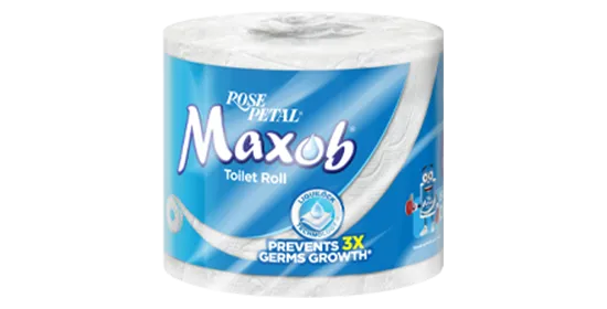 Rose Petal Maxob Tissue Roll Single