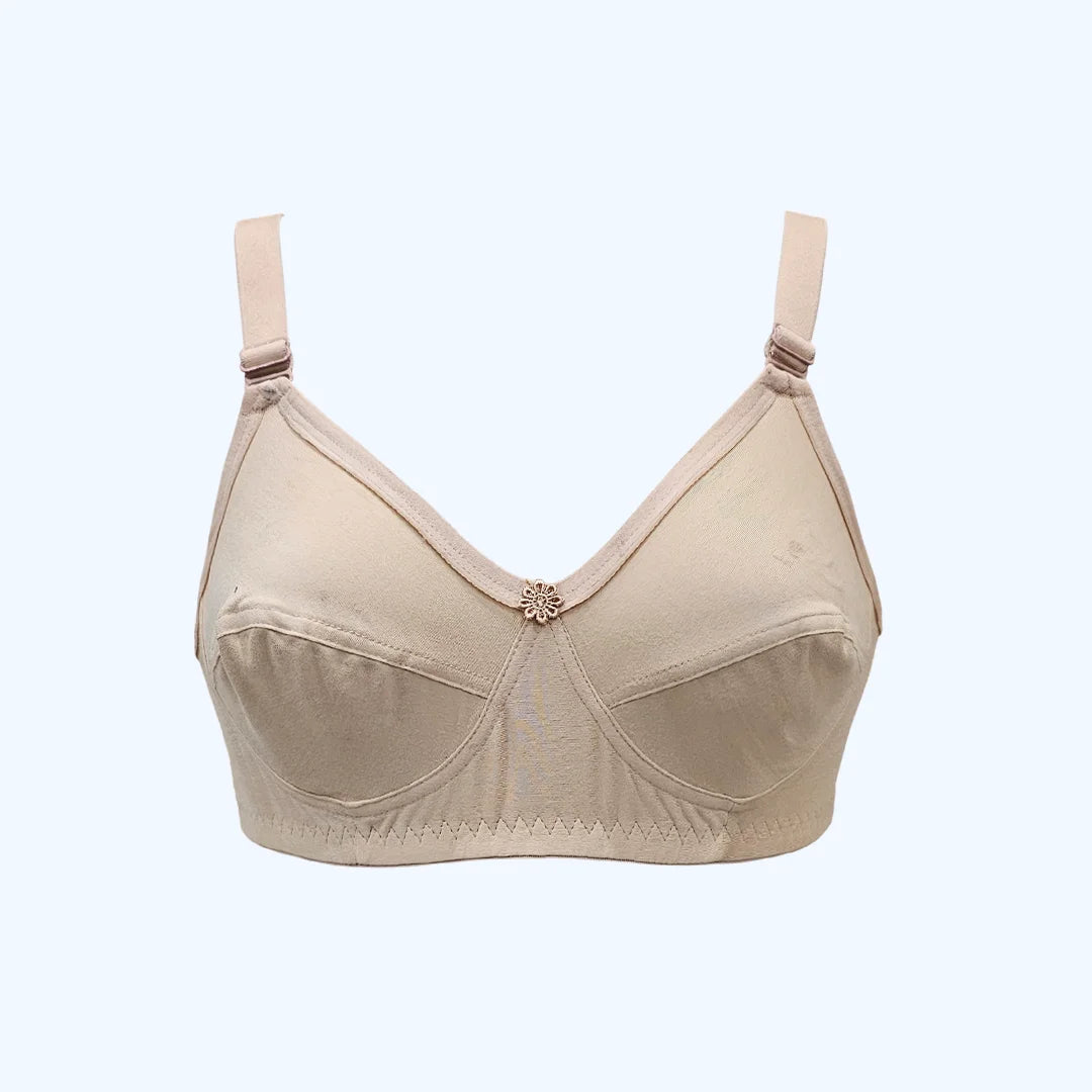 Soft Daily Ware Non Padded Bra in Pakistan – Soft T-Shirt Bra for Women
