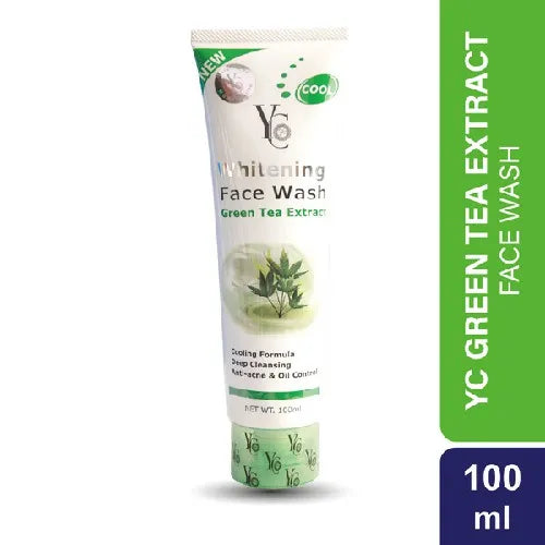 Yc Whitening Face face Wash Green Tea Extract 100ml